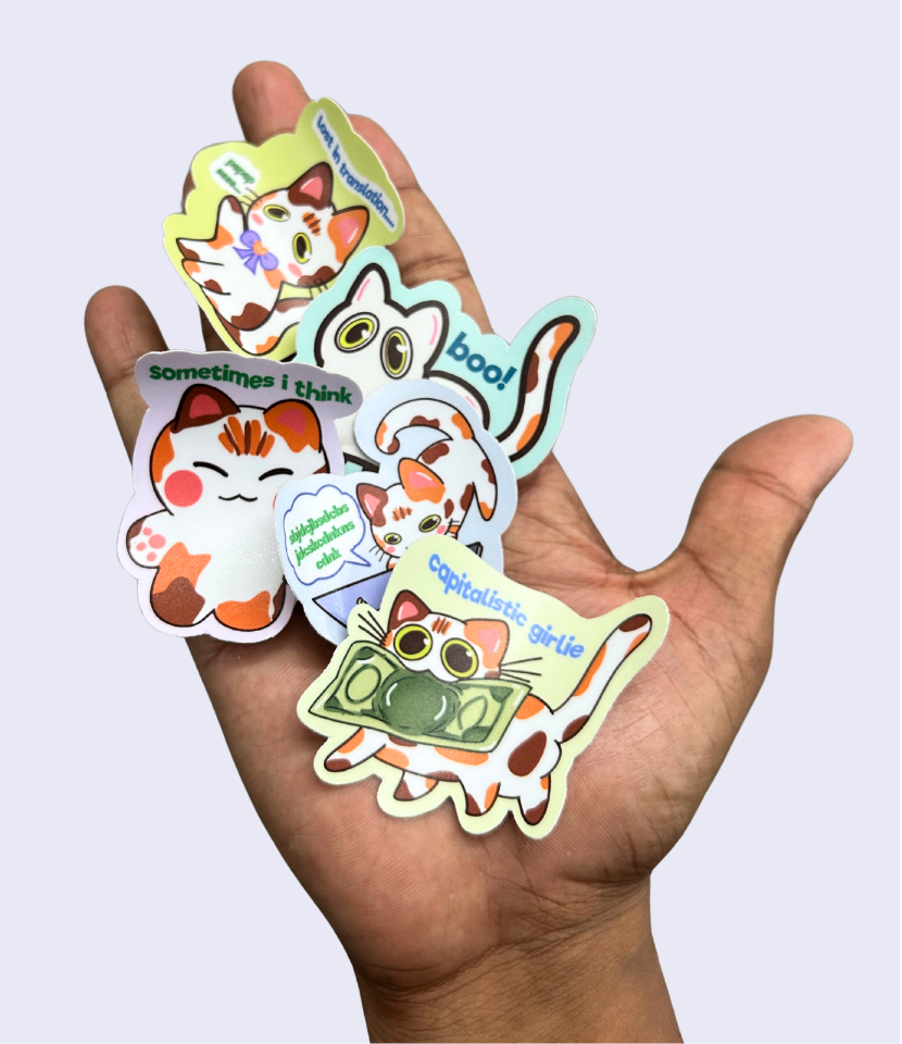 Toffee | Stickers (Includes 5 Stickers)