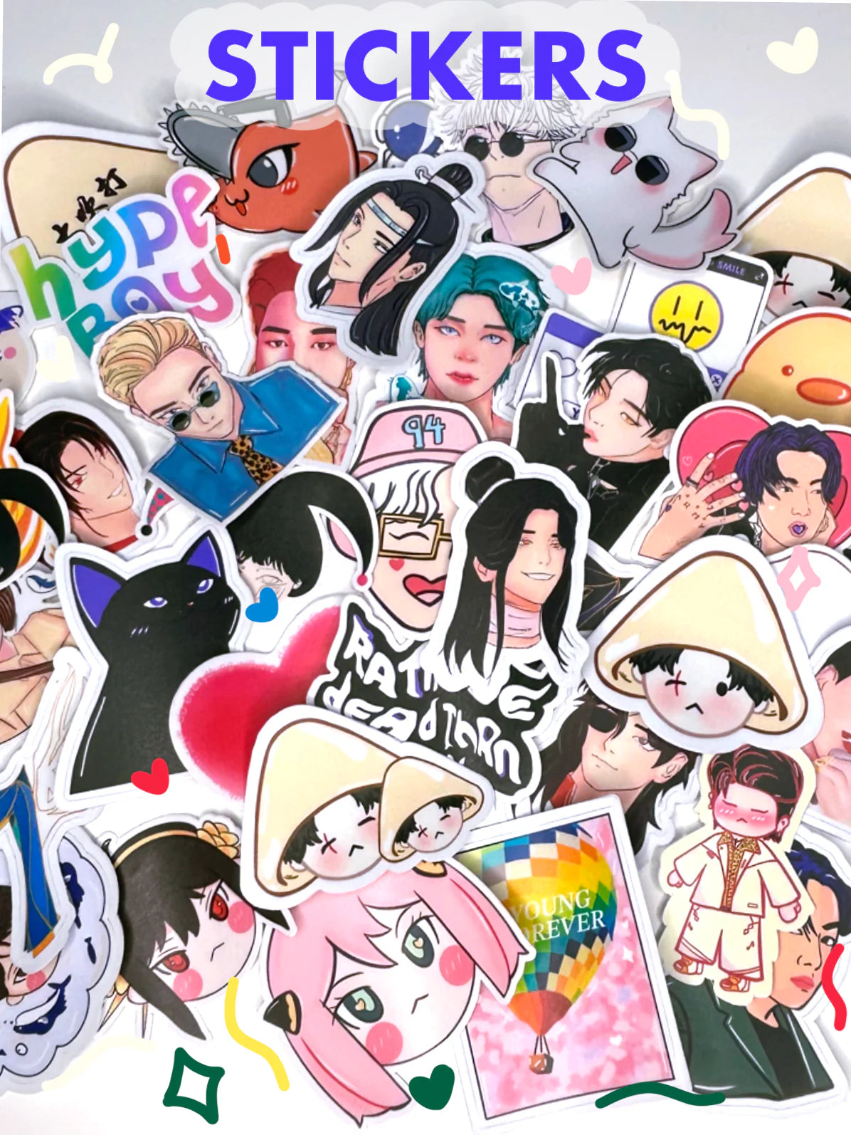 Stickers and more