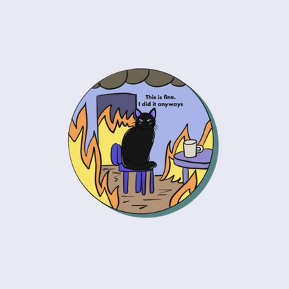 Mimi Fire | Fridge Magnet