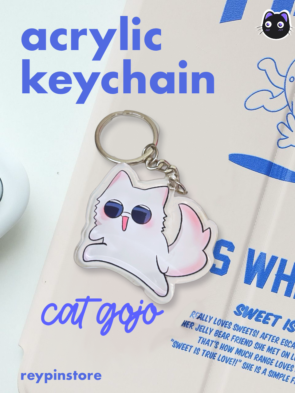 Cat Gojo | Acrylic Keychain