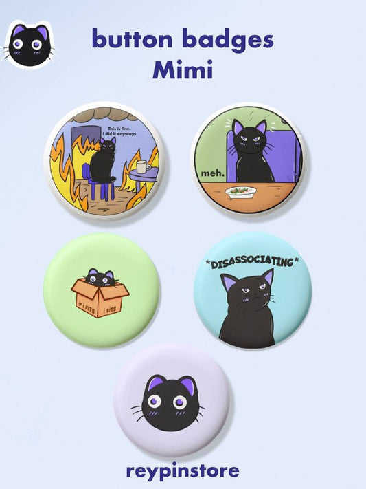 Mimi | Button Badge