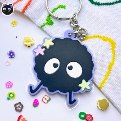 soot keychain