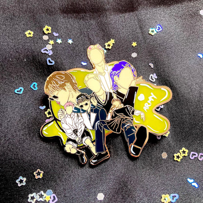 Butter OT7 Enamel Pin