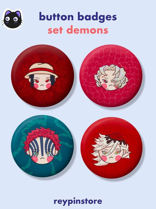 Demons | Button Badge