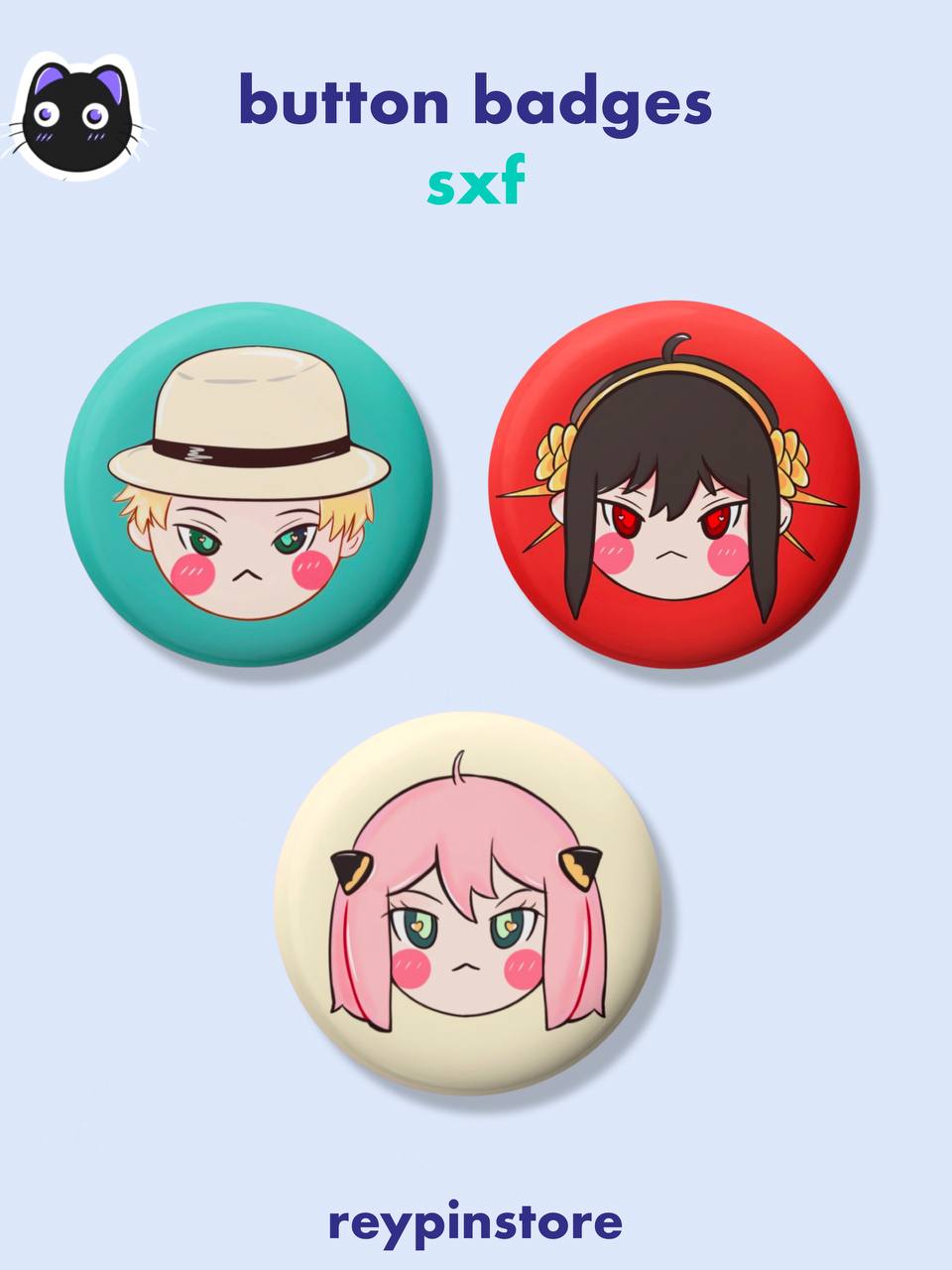 SXF | Button Badge